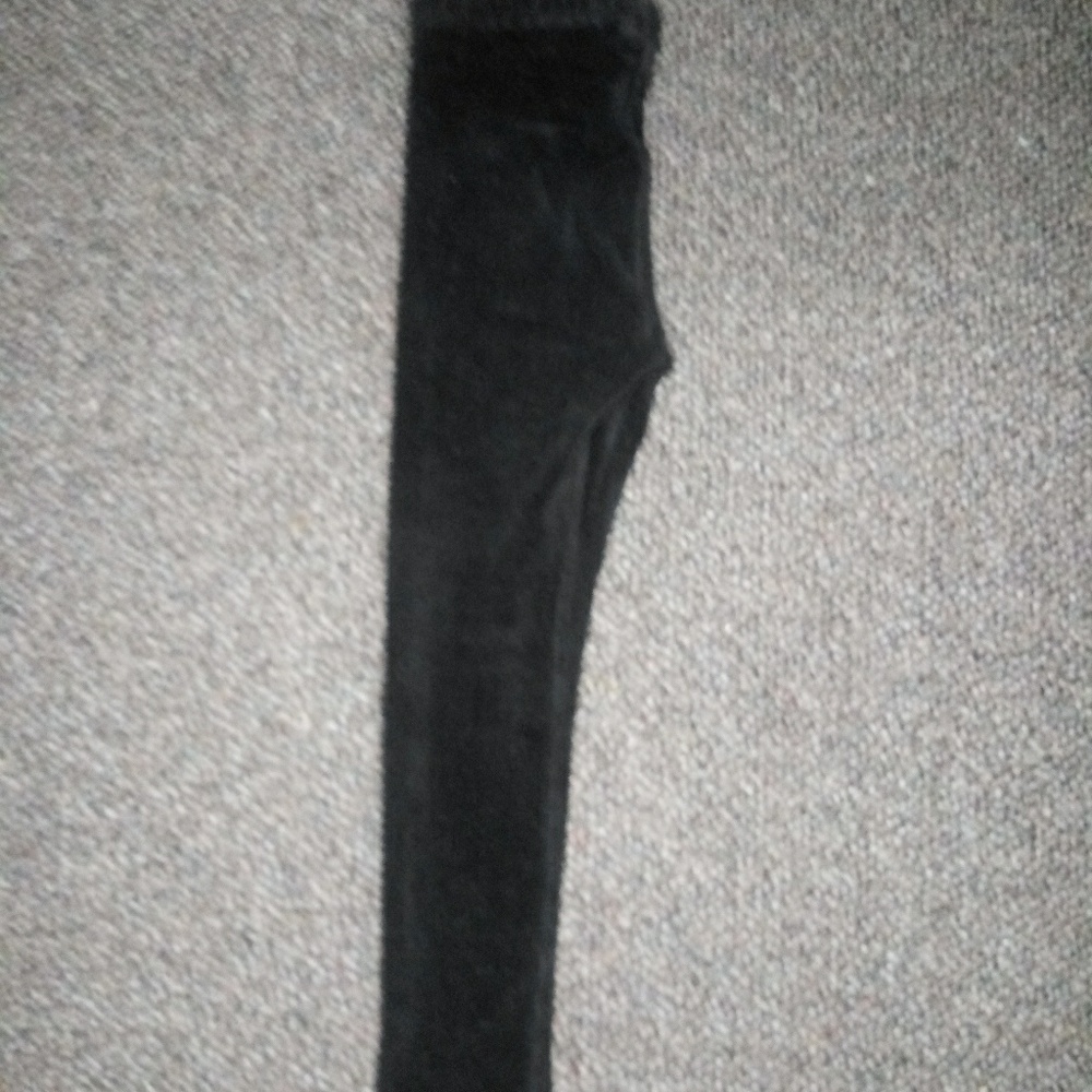 Black Corduroy leggings